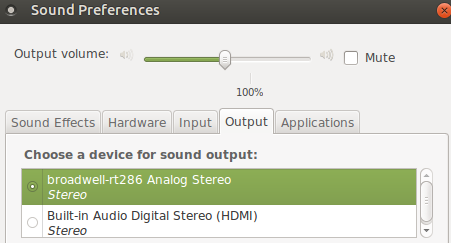 Ubuntu 15.10 Audio Device on Dell XPS 13